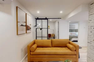 Pullout Queen Sofabed for additional guests