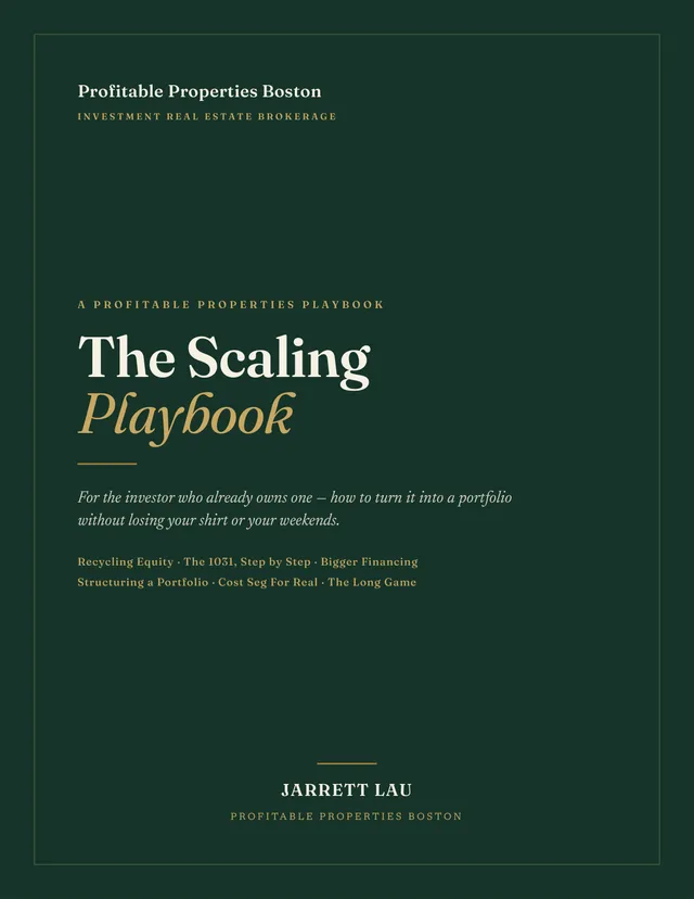 The Profitable Properties Scaling Playbook book cover
