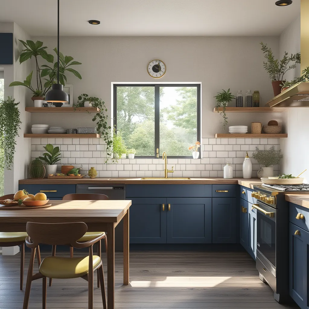 Renovated Boston investment property interior staged for a year-end sale